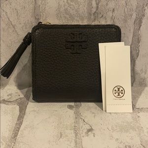 Tory Burch Taylor Mini Wallet Black